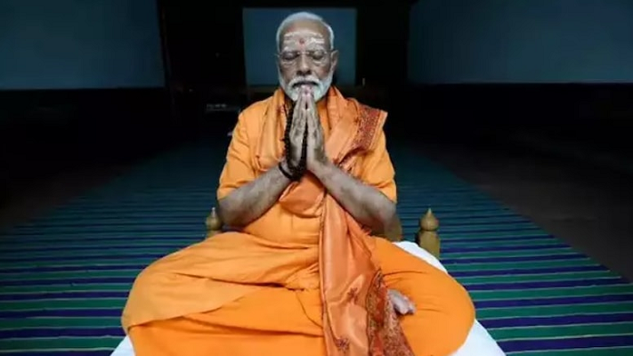 Başbakan, seçimin ortasında meditasyona başladı