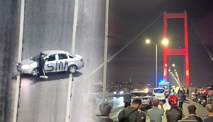15 Temmuz Şehitler Köprüsü bir süre trafiğe kapatıldı