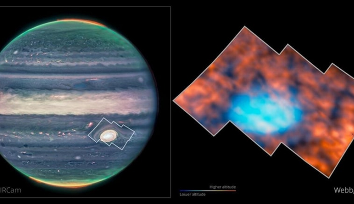 Jüpiter atmosferinin üst kısmında karmaşık yapılar keşfedildi