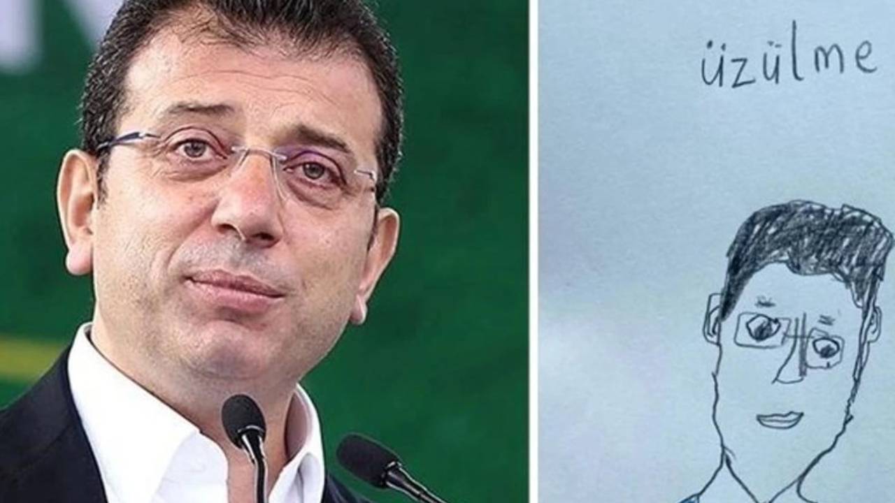 İmamoğlu çocukların çizimlerini paylaştı: 'En güçlü kaynağım'