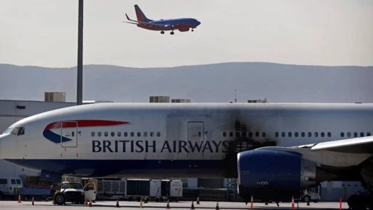 Pilot sağını solunu karıştırdı, uçak alev aldı