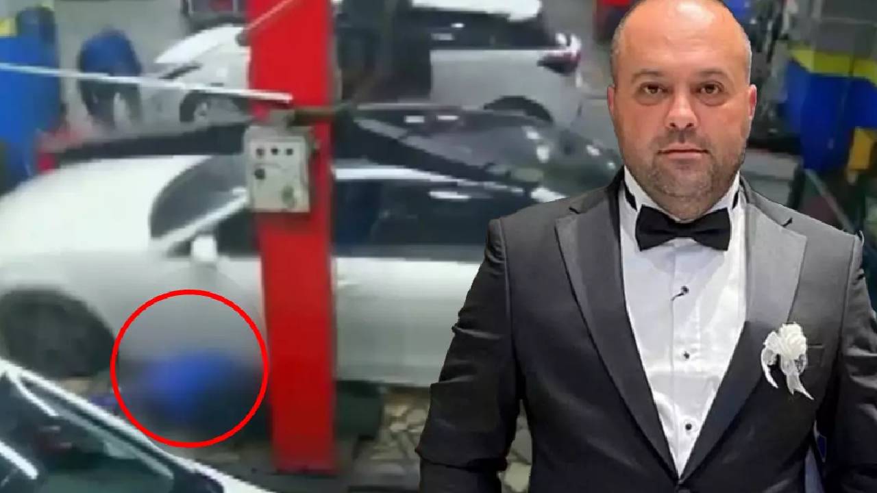 Otomobil servisinde feci ölüm
