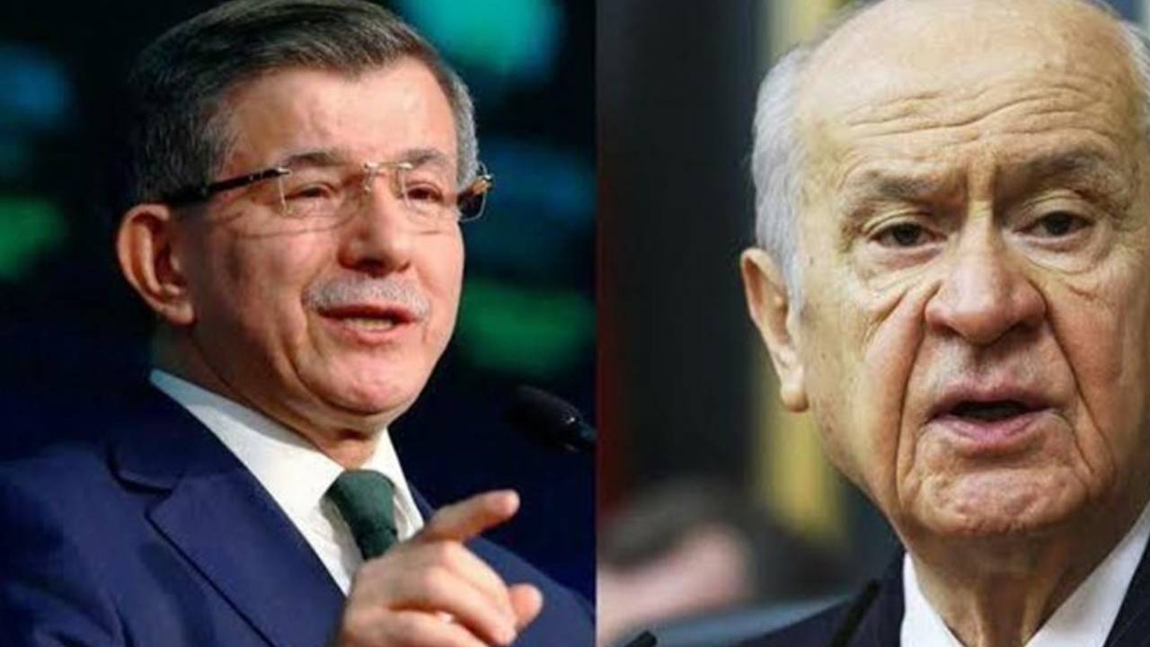 Devlet Bahçeli'den Ahmet Davutoğlu'na teşekkür telefonu