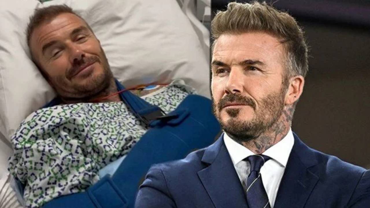 David Beckham hastanelik oldu
