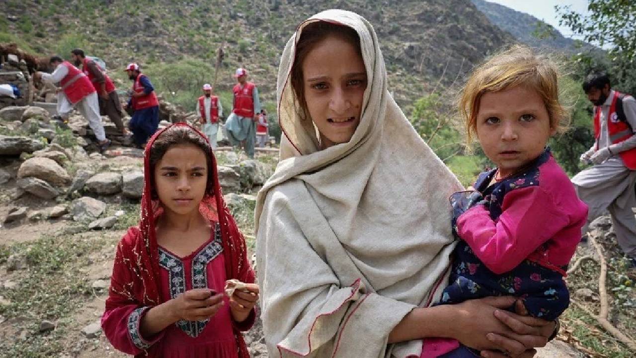 Afganistan'da büyük yıkım