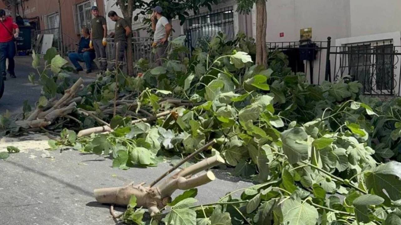 İstanbul'u fırtına vurdu: Dışarı çıkmayın uyarısı