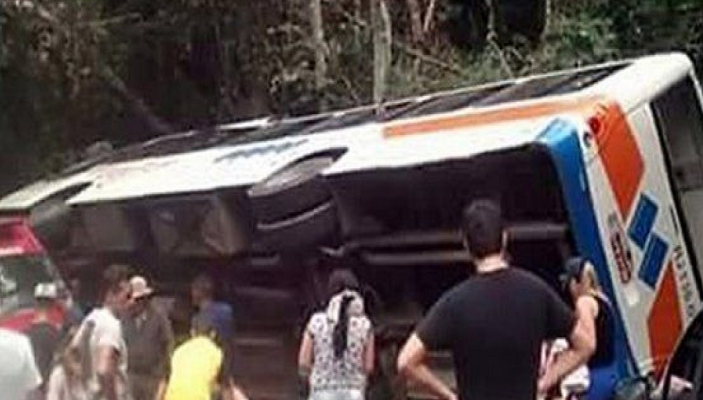 Brezilya'da otobüs faciası: 10 ölü