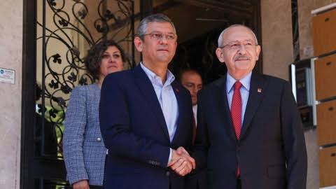 CHP lideri Özgür Özel'den Kılıçdaroğlu'na ziyaret
