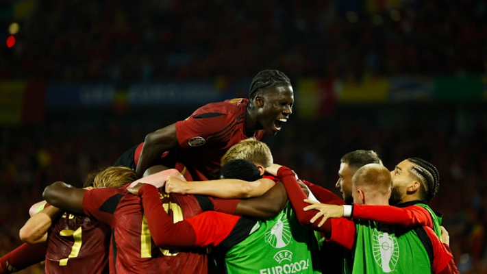 Belçika Romanya'yı yendi EURO 2024'te E Grubu karıştı